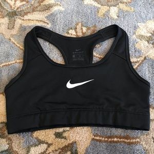 NWOT Black Nike Sports Bra